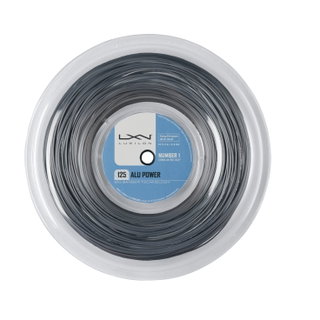 Luxilon Tennissaite Alu Power 1.25 (Haltbarkeit+Power) silber 220m Rolle